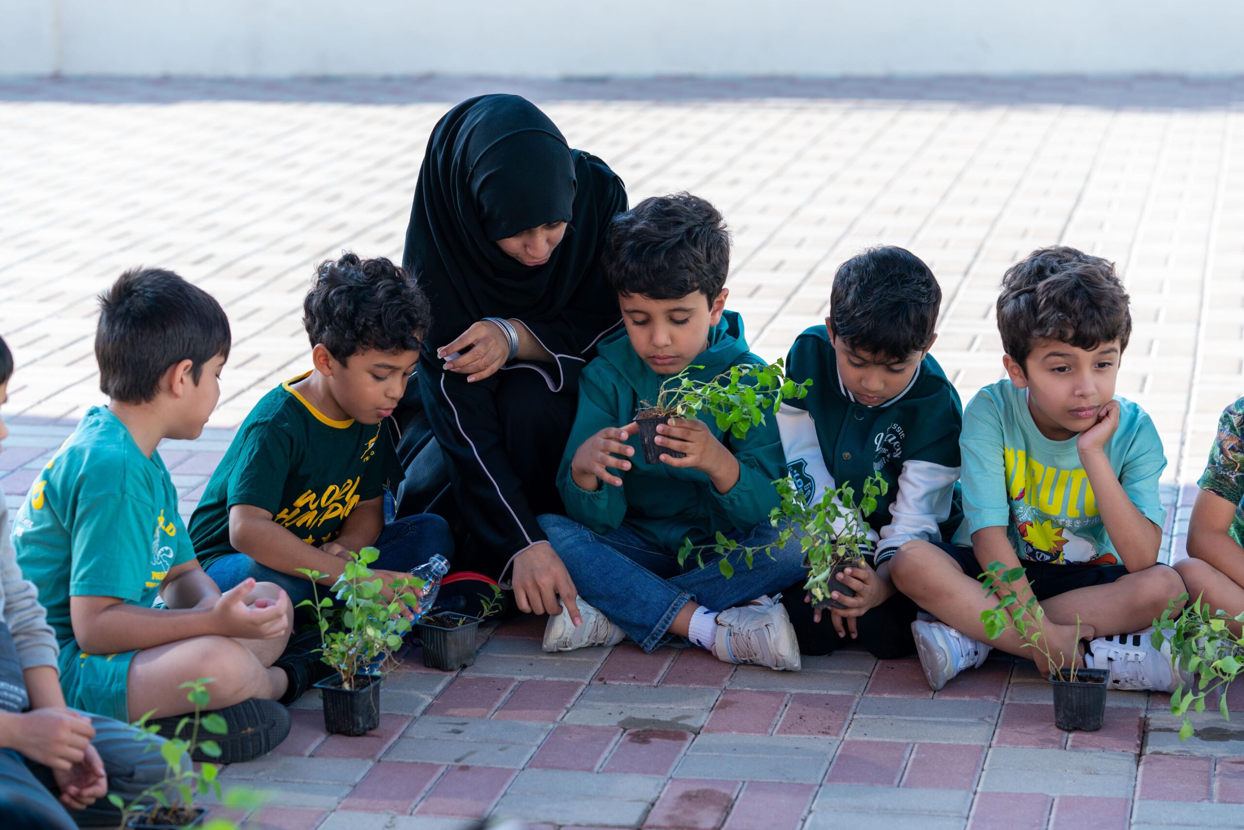 Wearing Green/Planting Day (Salwa Branch)