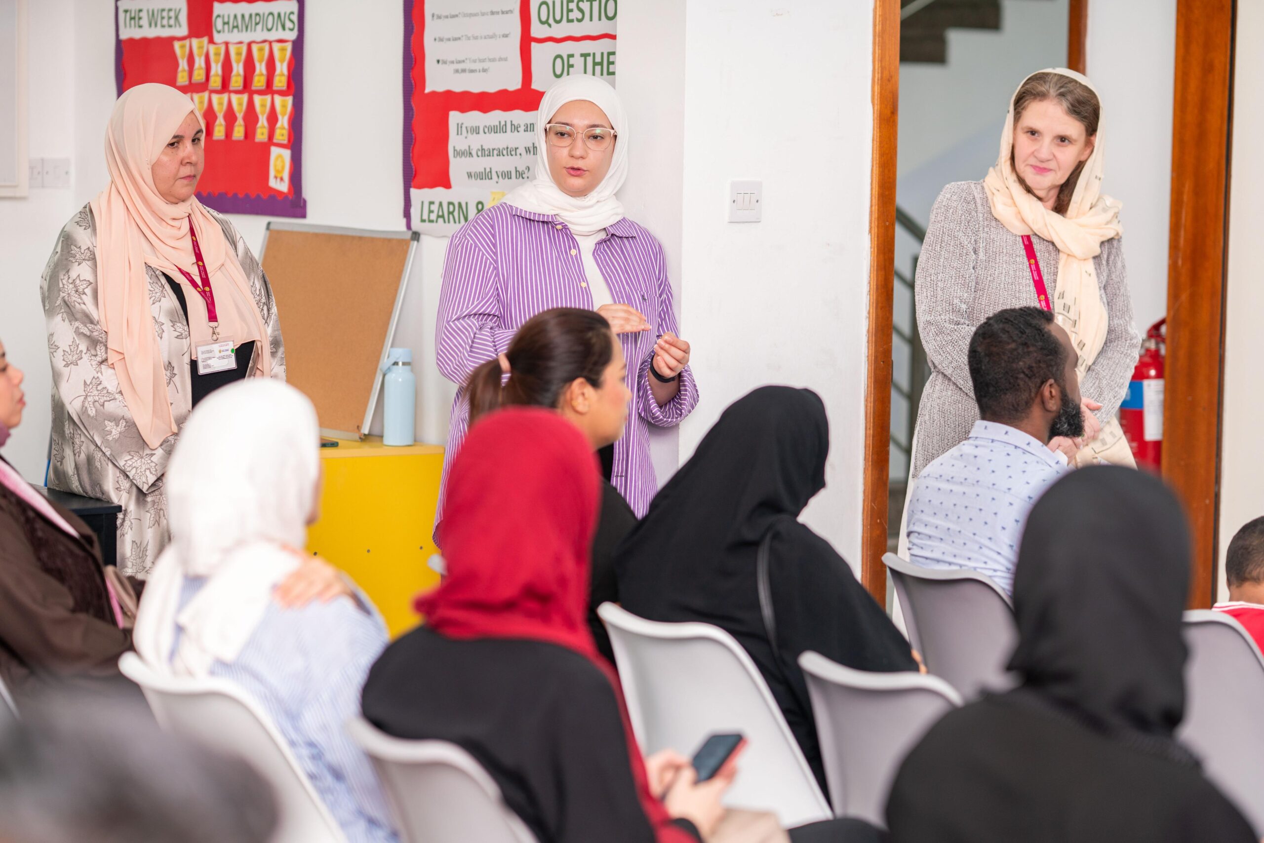 Salwa SLT Meet & Greet with Parents